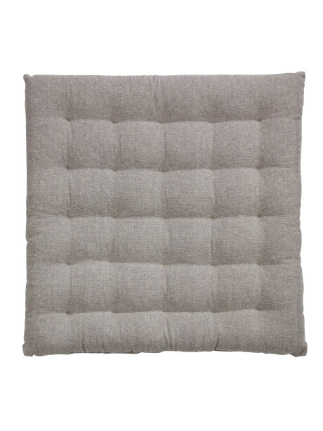 Almohadón de asiento ELVESNELLE 40x40x4 gris Almohadón de asiento ELVESNELLE 40x40x4 gris