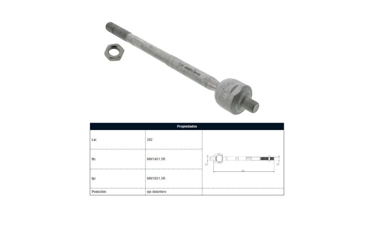 Mate Volvo S40 04-25 Der/Izq Mate Volvo S40 04-25 Der/Izq