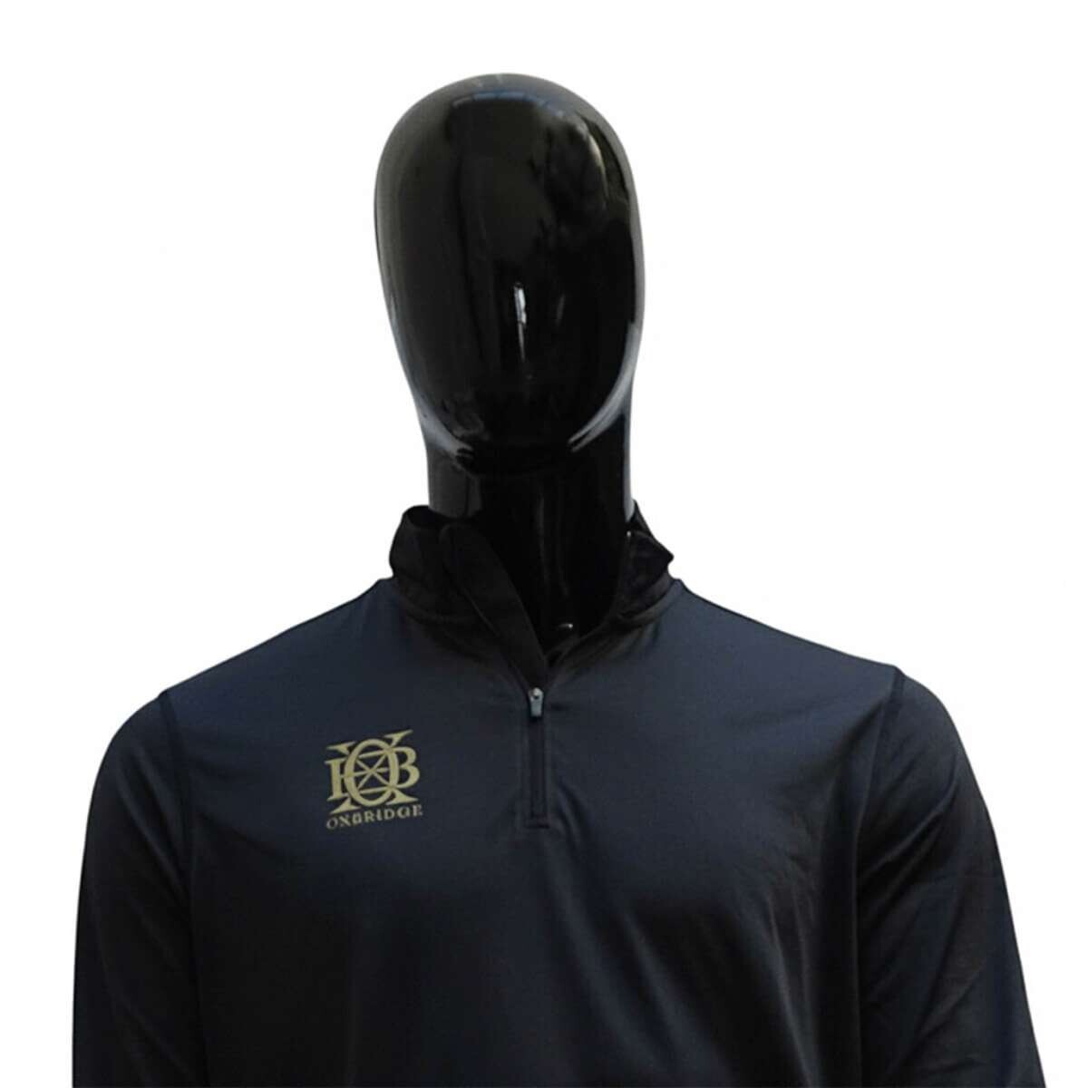 Buzo Deportivo Ligero Con Cierre - Talle L Negro 