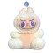 Muñeco Labubu para Colgar Blanco