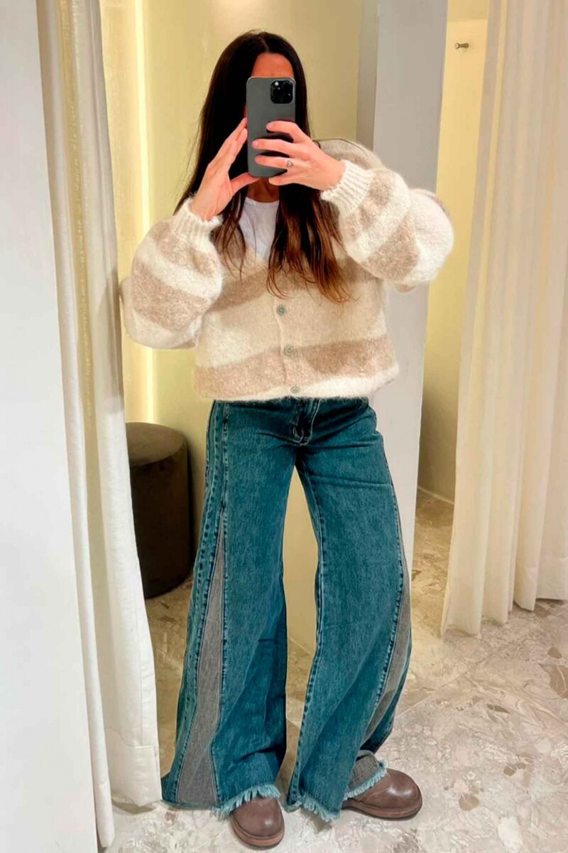Jean Murra Combinado Celeste/Oxido