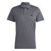Remera Adidas Polo Train Essentials Gris