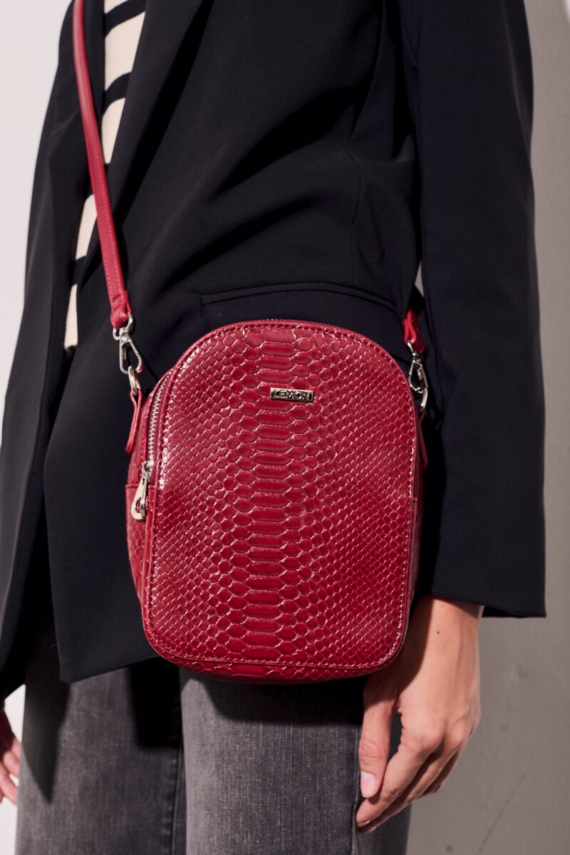 Porta Celular Croco - Rojo 