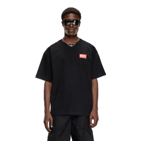 Polo Para Hombre T-Boxt-Lab Negro
