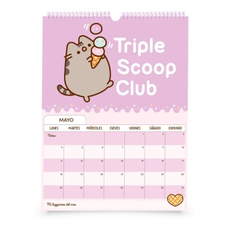 Calendario Mooving Personajes 2026 Pusheen Calendario Mooving Personajes 2026 Pusheen