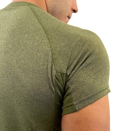 Remera DryFit manga corta - Aventureros Verde