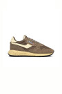 REELWIND LOW MAN SUEDE/NET COC Marron
