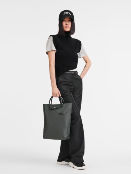 Longchamp - LE PLIAGE M TOTE BAG Gris