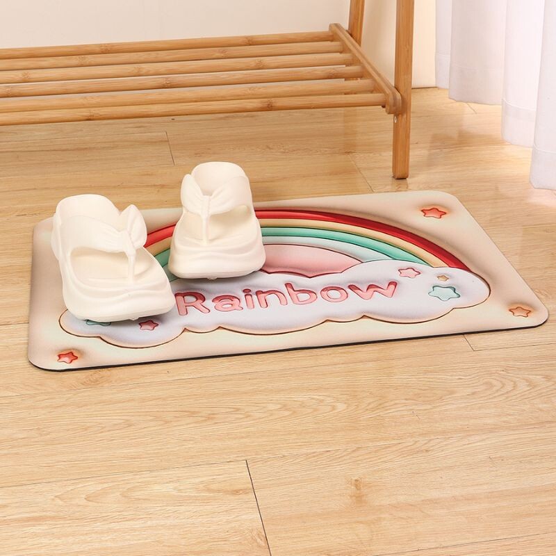 Alfombra Para El Baño - Rainbow Alfombra Para El Baño - Rainbow