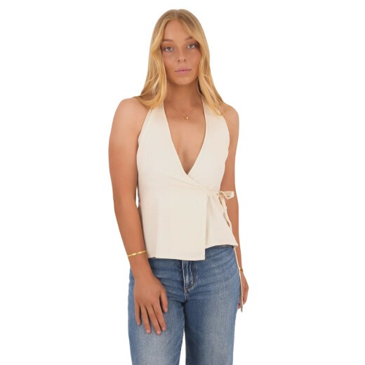 Remera Rhythm Emi Wrap - Blanco Remera Rhythm Emi Wrap - Blanco
