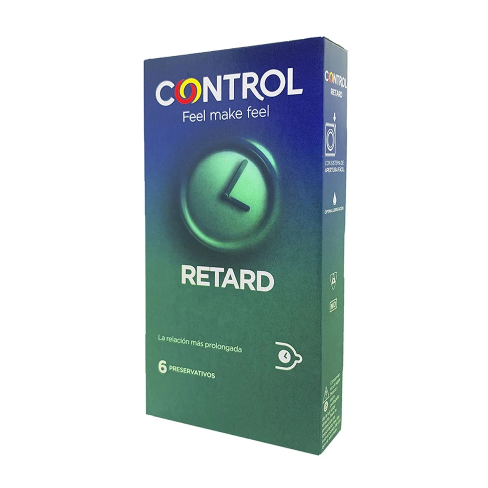 CONTROL ADAPTA RETARDANTE CONDOMS CJ X 6