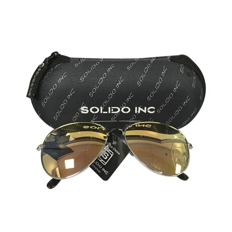 Lentes de sol polarizados Solido Inc Inglaterra Negro