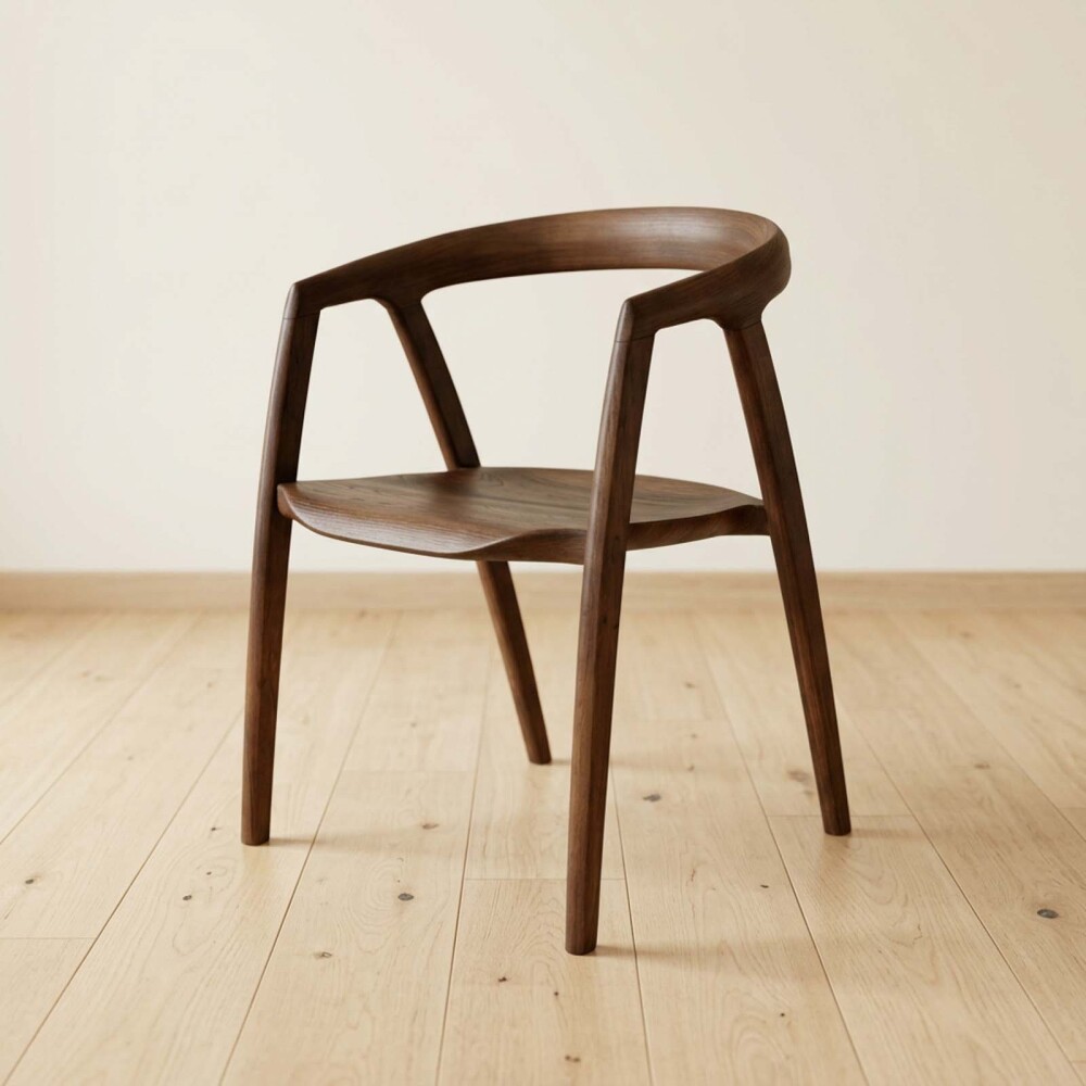 SILLA DE COMEDOR MADERA MARRON MÓNICA