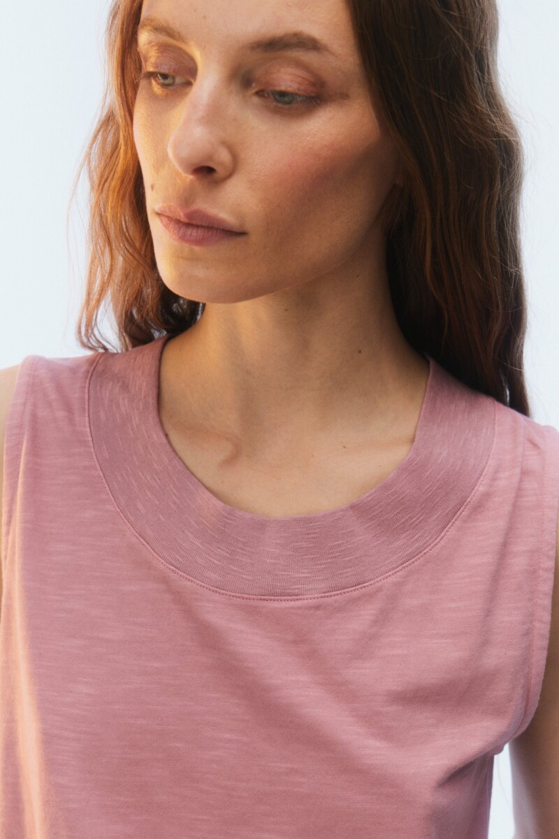 MUSCULOSA PARIS Rosa Viejo