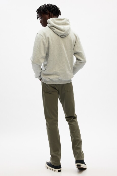 Jean Slim Stretch Hombre Olive