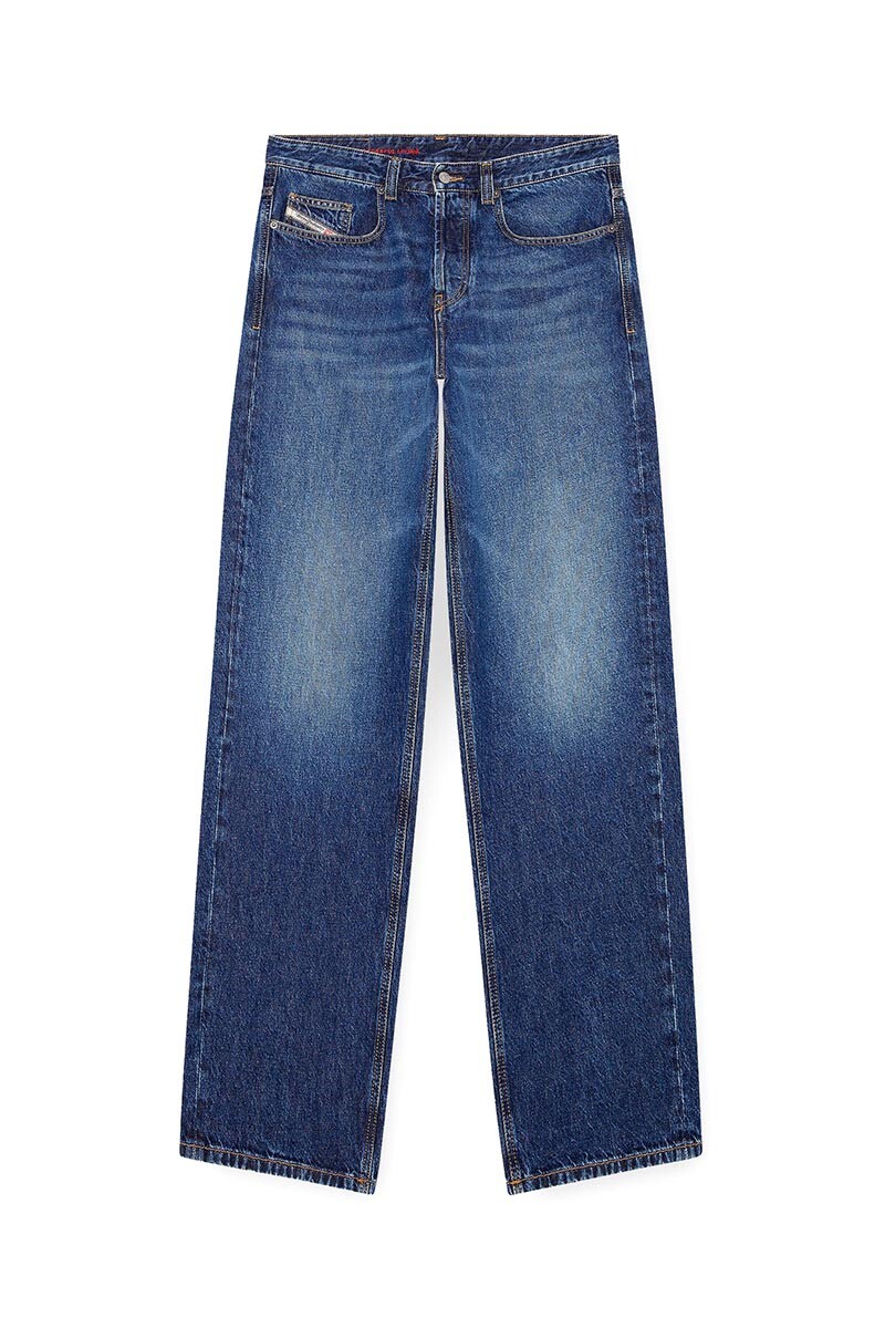 Jean Para Hombre Regular Jean 2024 D-Macs Azul Marino