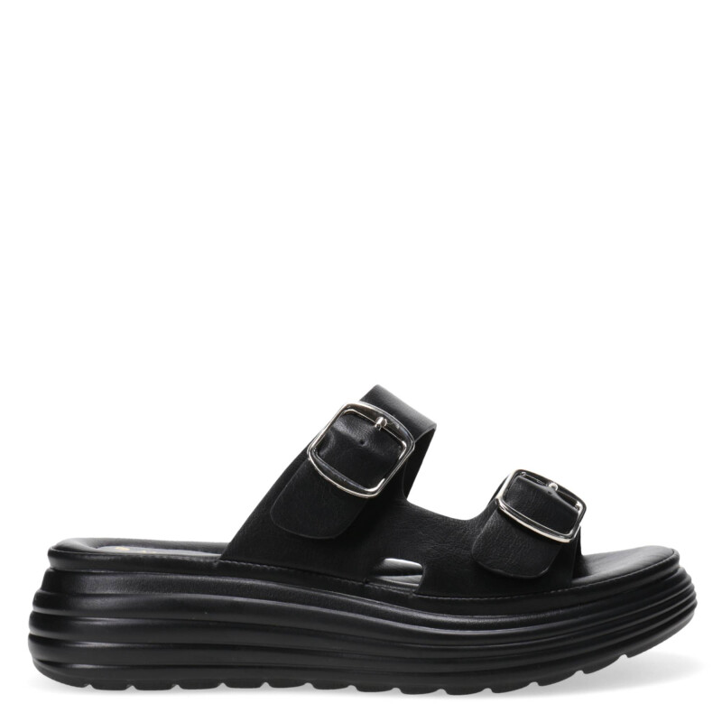 Sandalias de Mujer Lady Confort MUKI Negro