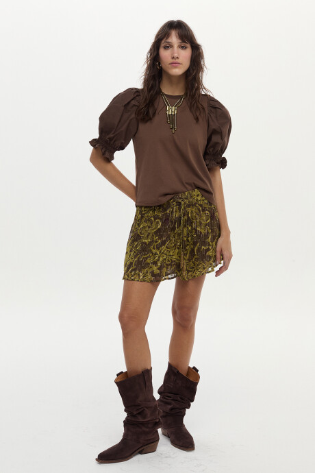 Blusa Mora Chocolate