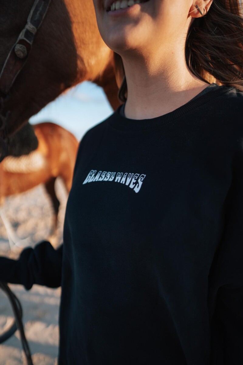 Buzo Free Surf / Negro U