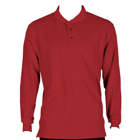 Remera Polo manga larga Bordó