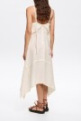 VESTIDO SUPERPUESTO Crema