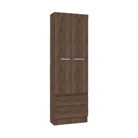 PLACARD ROPERO 2 PUERTAS MDP MARRON 0200R VIENA