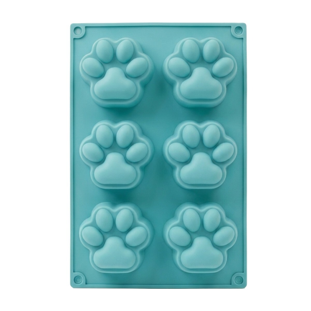 MOLDE SILICONA VERDE DIS HUELLA DE PERRO 