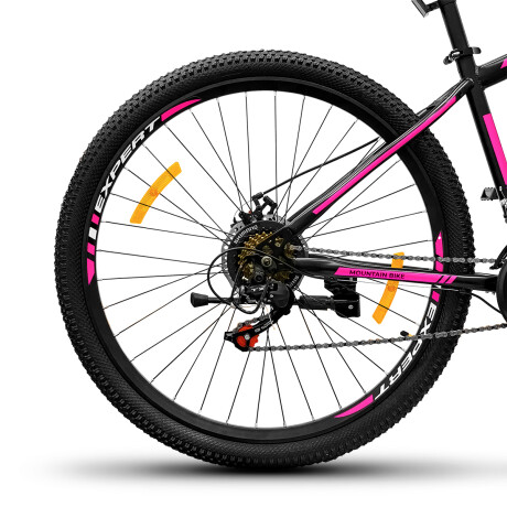 Bicicleta Montaña Expert Patriot Rodado 29 Shimano con Frenos de Disco y 21 Cambios Negro