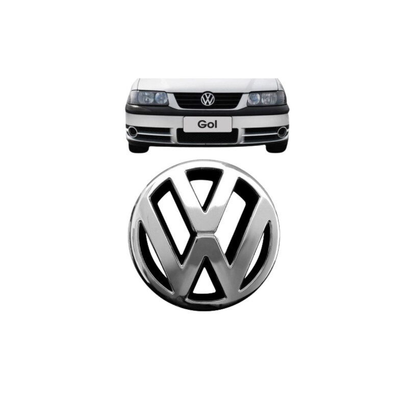 EMBLEMA DE CARETA GOL G1 91/94 / POLO / CADDY 98/02 / GOLF 3 93/98 Emblema De Careta Gol G1 91/94 / Polo / Caddy 98/02 / Golf 3 93/98
