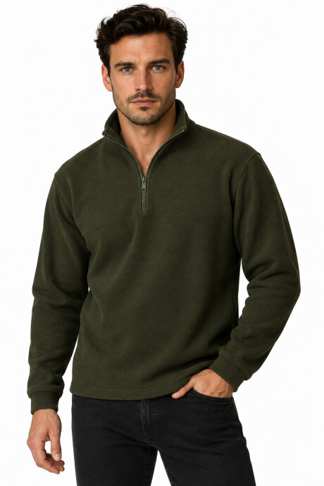 Buzo Cai Verde Militar