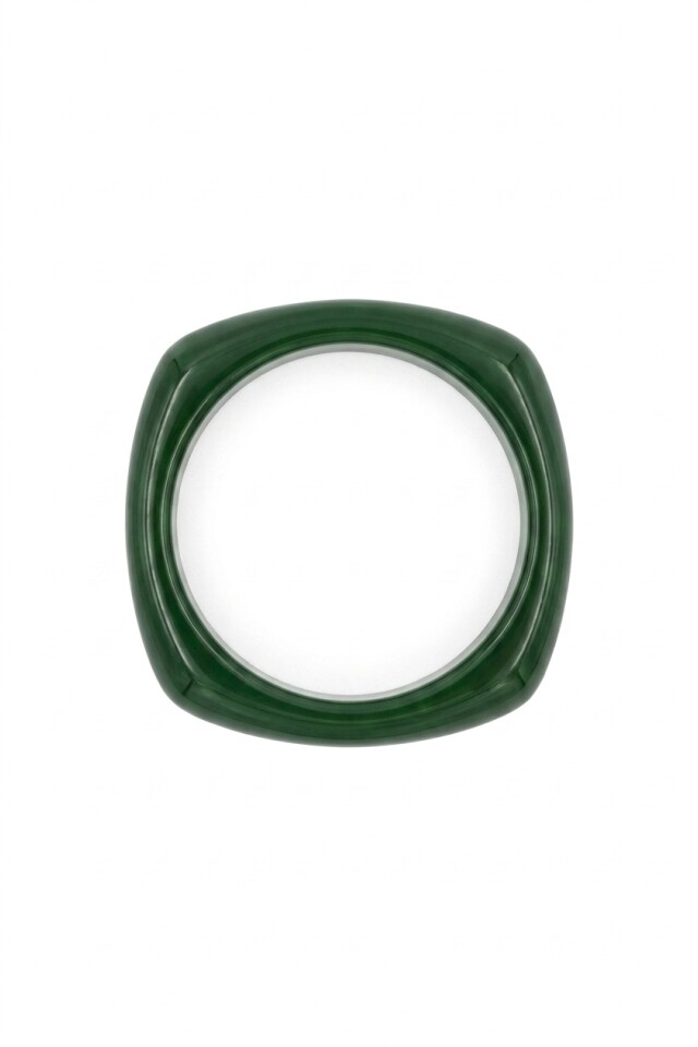 Pulsera acrilico verde oliva