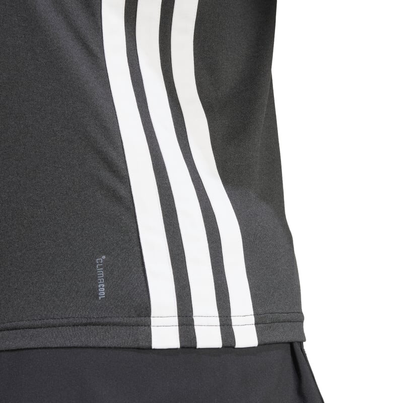 Remera Adidas Train Essentials 3 Rayas Negro