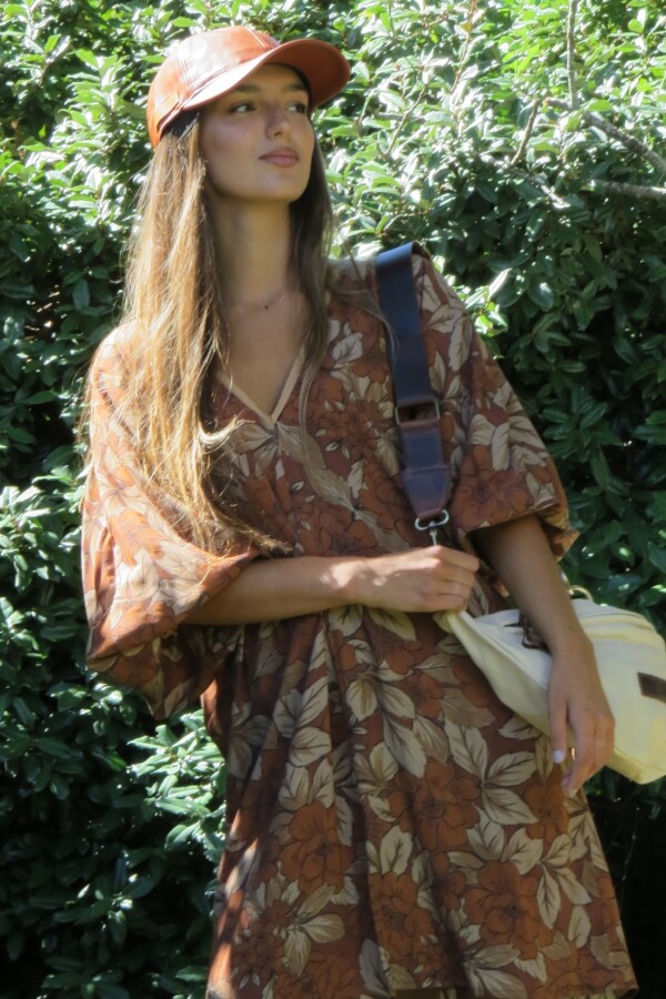 Easy Dress Marrón