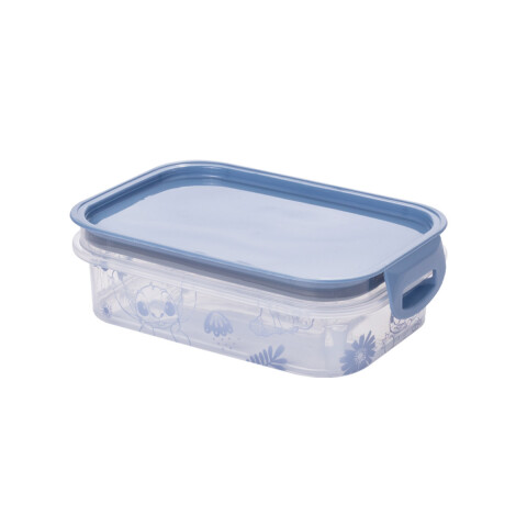 Pote Plástico Rectangular con Broche Stitch 500 ml U