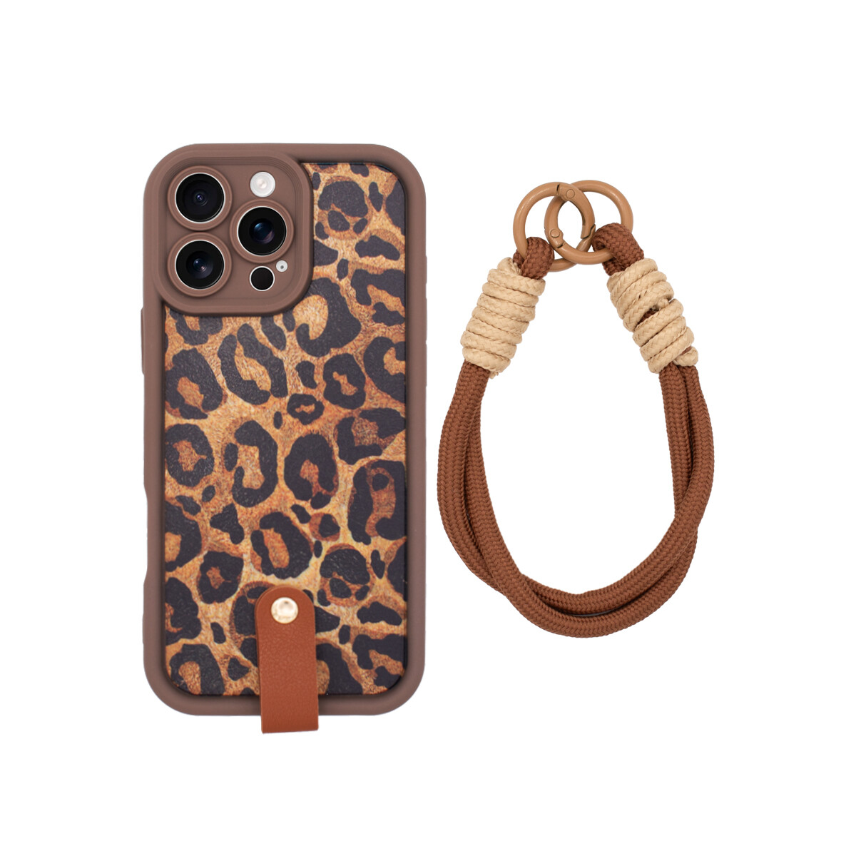 Protector para iPhone 16 Pro diseño animal print 