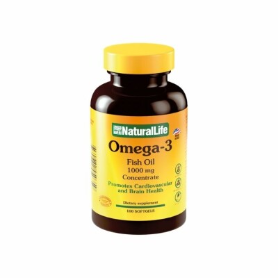 Omega 3 Natural Life 1000 mg Fish Oil Omega 3 Fish Oil 1000mg X100