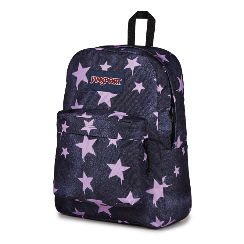 Mochila Portalaptop Superbreak Plus Sprayed Stars Pastel Lilac
