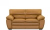 Sillón 100% Cuero - 2 Cuerpos Premium Camel
