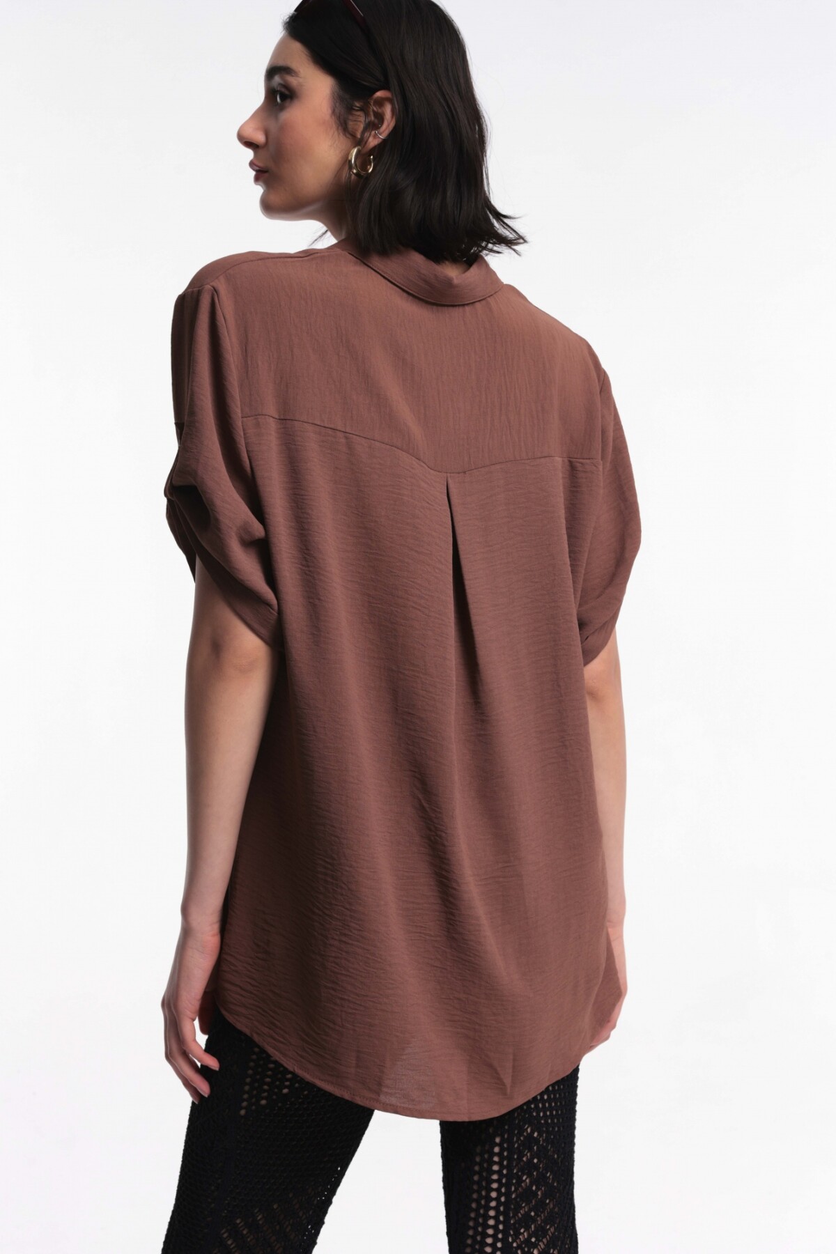 Camisa Fausti Marron