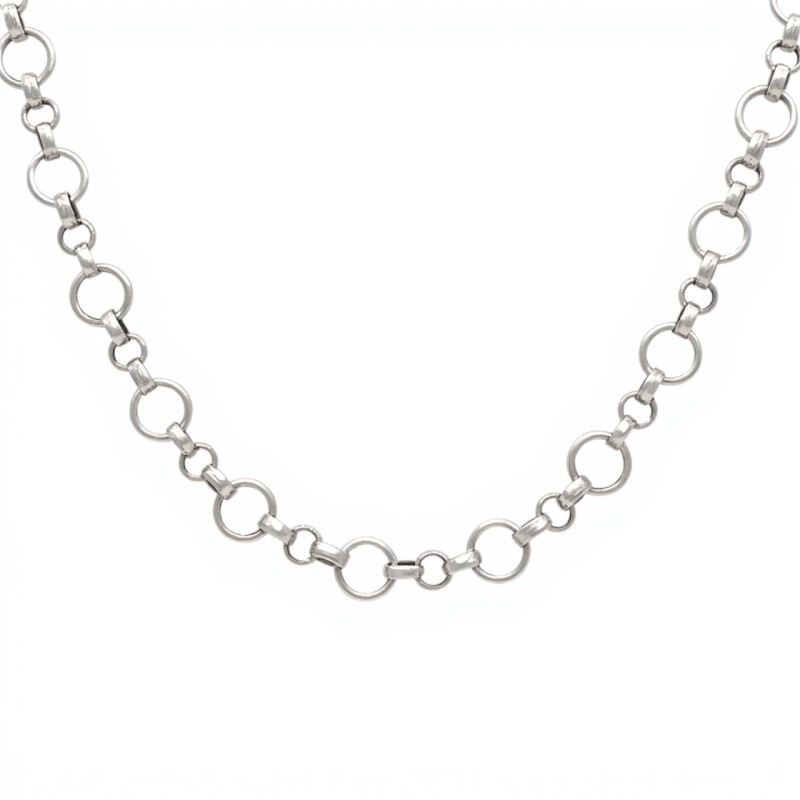 Cadena rolo triple-Plata 925-Sin Piedra-CD3234 sinpiedra