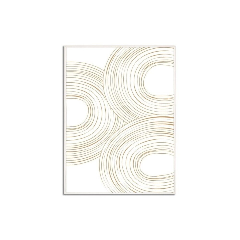 Cuadro Canvas 30x40cm - Figuras Point Beige