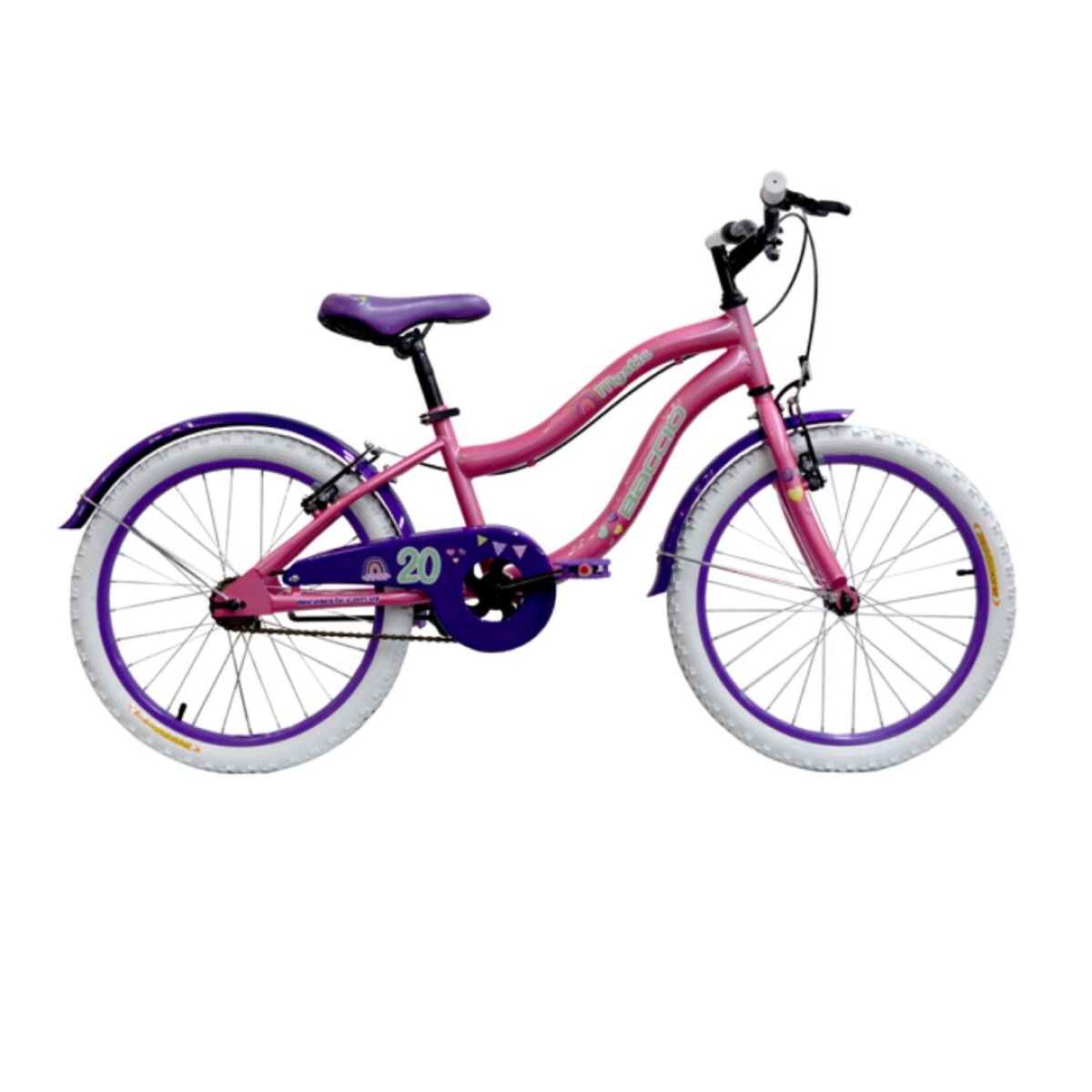 Bicicleta Baccio Mystic R20 Rosa/Lila 