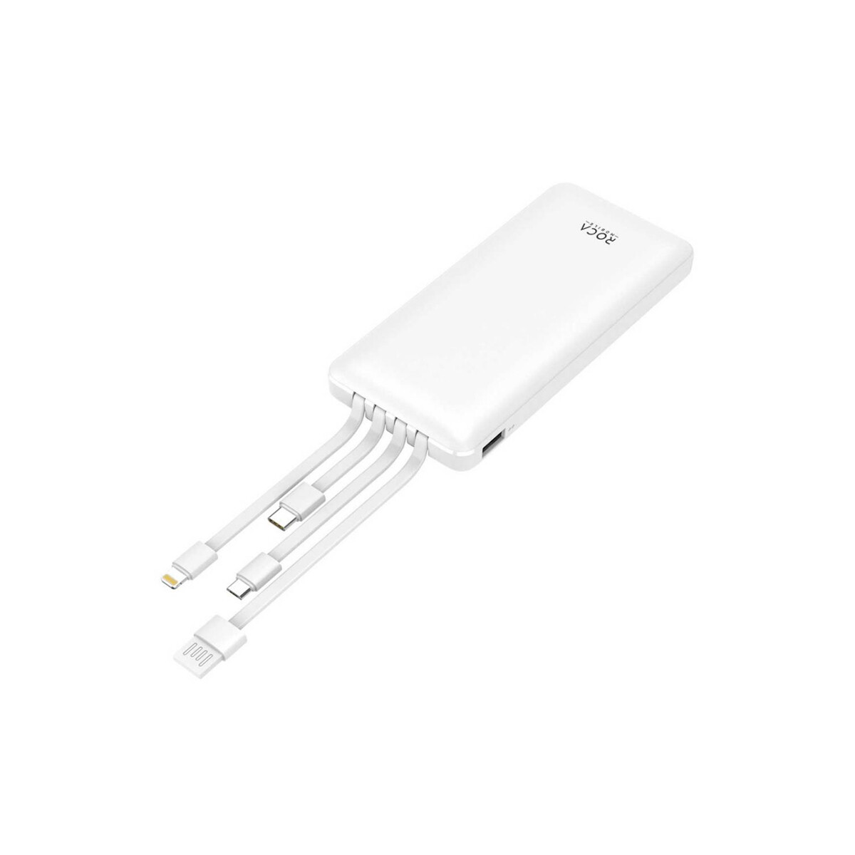 Power bank 10.000 mAh 4 Tips color blanco 