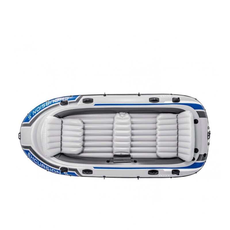 INTEX BOTE GOMÓN INFLABLE EXCURSION 5 PERSONAS SERIE SPORT SET +REMOS +INFLADOR Intex Bote Gomón Inflable Excursion 5 Personas Serie Sport Set +remos +inflador