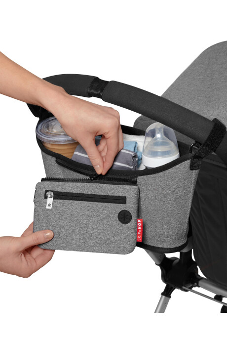 Organizador de cochecito, gris Organizador de cochecito, gris