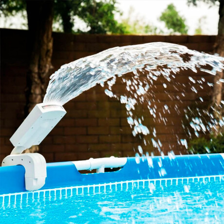 Cascada De Agua Intex Con Luces Led Multicolores Cascada De Agua Intex Con Luces Led Multicolores