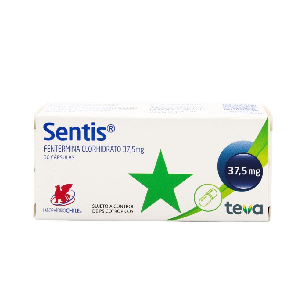 SENTIS 37,5 MG. CJ X 30 CÁPS. única