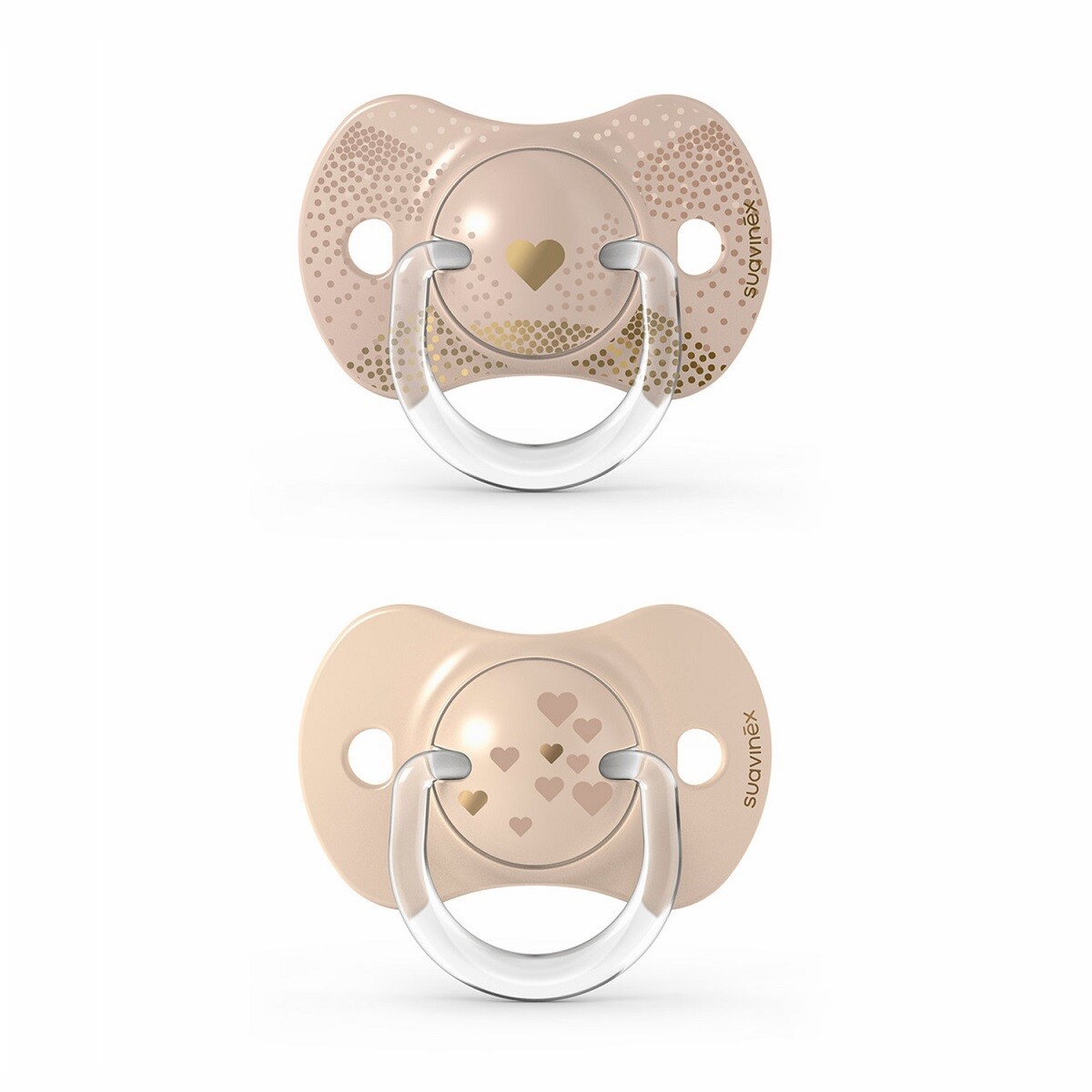 Chupete Suavinex Fisiologico Sx Pro 6+ Dorado 2 Uds. 