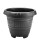 MACETA REDONDA "PLASMONT" 26 LT NEGRO