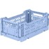 Caja organizadora plegable y apilable Chica Baby Blue